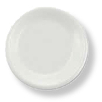 Boardwalk®, Disposable Plate, Round, Non-Laminated Foam, White, 6 in, Styrofoam