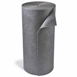 Pigalog®, Absorbent Mat Roll, Polypropylene, 40.2 gal, Gray, 300 ft, 30 in, Oil|Coolants|Solvents and Water, 1 Roll per Bag