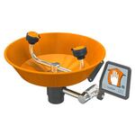 Guardian Equipment G1814P Wall Mounted Eyewash, Orange Plastic Bowl