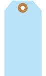 Blank Tag, Coated Sulfite, Light Blue, 3-3/4 in, 1-7/8 in, 1000 per Box|5 Boxes per Carton