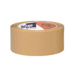 Tan Box Sealing Tape Production Grade Med Duty Acrylic Shurtape
