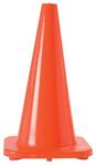 Traffic Cone 18" Orange Safety Flag CSP18 Flurorescent