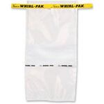 Nasco Whirl-Pak Write-On Clear Bags 18 Oz. 2 Mil 4.5" W x 9" L