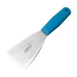 Hillbrush® MSC3B Blue Handle Stainless Steel Putty Knife 3