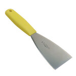 Hillbrush® MSC3Y Yellow Handle Stainless Steel Putty Knife 3