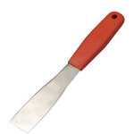 Hillbrush® MSC3/38R Red Handle Stainless Steel Putty Knife 1.5