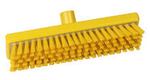 Hill Brush B770RESWY Yellow Stiff Resin-Set Deck Scrub Brush 12