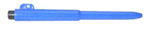Metal Detectable Pens Retractable Blue Body Blue Ink Lanyard Connection