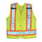 Surveyors Safety Vest, Polyester, Class 2