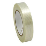 Filament Tape, Continuous Roll, 60 yds, 1/2 in, 60 Yards per Roll 72 Rolls per Case