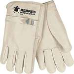 MCR Safety 3220 Road Hustler Premium Grain Leather Drivers Work Gloves