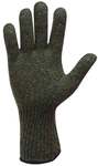 Refrigiwear 0221R Wool Liner Glove, Green, L/XL