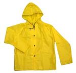 Neese 275-SJ Large Yellow Polyurethane Coated Nylon Rain Jacket