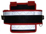 Mining Belt, Nylon, Black / Red, 44 to 48 in, 2X-Large