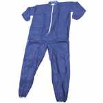Safety Zone M1200B Disposable Blue Poly Coverall