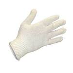 Cotton/Poly Blend String Knit Glove with Knit Cuff