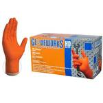 Ammex® GLOVEWORKS HD Industrial Nitrile Gloves, Powder-Free