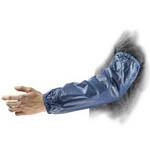 Ansell 59-201 Blue Polyethylene Embossed Disposable Sleeves, 16"