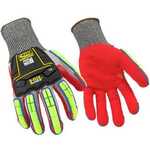Ansell R065 Cut-Resistant Impact Gloves w/ TPR Design and Knit Shell
