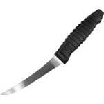 Comfort Grip Curved Semi-Flex Boning Knife with No Finger Guard, 6" Blade