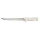 Value Grip Utility Slicing Knife w/ Serrated Edge and Round Tip, 8" Blade