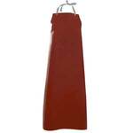 Hycar Maroon Heavyweight Coated Apron 35 x 45 with Cotton Straps