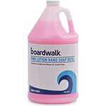 Boardwalk BWK410CT Pink Lotion General Purpose Soap, 4 x 1 Gallon