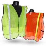 Radians® RadWear Safety Vest Economy High-Vis Polyester Mesh