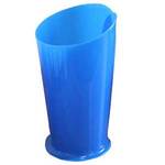 Chicago Protective Apparel Blue Plastic Arm Guard Turned at Wrist, 7 ½ L