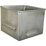Dump Bucket, Stainless Steel, 400 lbs