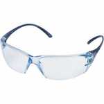 DeltaPlus SG-59 Elvex Helium 18 Metal Detectable Blue Safety Glasses