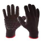 Impacto BLACKMAXX Vibration Reducing Gloves Black Nylon/Cotton Knit