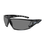 Ironwear 3085-B-G/A Black Frame Defogger Glasses with Gray Lens