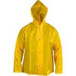 Louisiana Professional Wear 440AHJ Gold Rain Jacket w/ Attached Hood