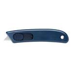 Metal Detectable Retractable Knife Box Cutter Blue Secunorm Smartcut