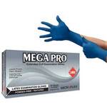 Ansell L851 Microflex Mega Pro Textured Latex Gloves, 12.2 Mil, Powder-Free