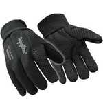 Refrigiwear 0406RBLK Premium Insulated Jersey Glove, PVC Dot Grip