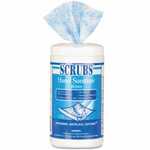 SCRUBS ITW90985 Antimicrobial Hand Sanitizer Wipes 85/Canister