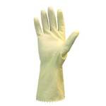 Safety Zone® GRCA Amber 18 Mil Unlined Latex Gloves