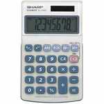 Sharp SHREL243SB Pocket Calculator Handheld 8-Digit LCD Screen