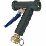 Strahman Mini M-70 Spray Nozzle Black w/ Swivel Adapter, 1/4" Nozzle