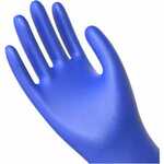 Summit Glove 767PF Nitri Tech 4.5 mil Blue Powder-Free Nitrile Gloves
