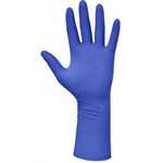 Summit Glove CV-CB Nitrile Gloves w/ Textured Fingertips, Cobalt Blue