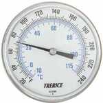 Trerice B83102X-0-250 X-Series OEM Bimetal Thermometer