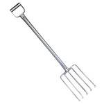 Packers 308CF Cheese Fork, Stainless Steel, D-Handle, 43 in, 5 10 in Tines